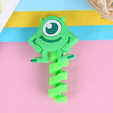 10Pcs Cartoon Spiral Cable Protector The Ambiguous Otter