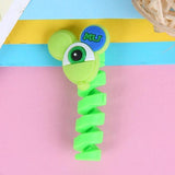 10Pcs Cartoon Spiral Cable Protector The Ambiguous Otter