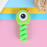 10Pcs Cartoon Spiral Cable Protector The Ambiguous Otter