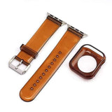 2 in 1 Jelly Apple Watch Band + Protective Case Brown + Case / 42mm | 44mm The Ambiguous Otter