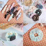 2 in 1 Summer Chiffon Apple Watch Band + Hair Scrunchie The Ambiguous Otter