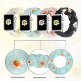 2 in 1 Summer Chiffon Apple Watch Band + Hair Scrunchie The Ambiguous Otter