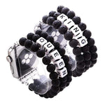 2 King & Queen Lava Rock Apple Watch Band 38mm | 40mm The Ambiguous Otter