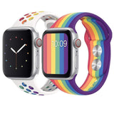 2020 Edition Rainbow Apple Watch Band The Ambiguous Otter