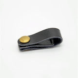 2pcs Genuine Leather Cable Organizer black The Ambiguous Otter