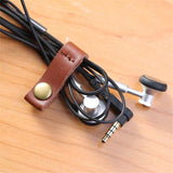 2pcs Genuine Leather Cable Organizer The Ambiguous Otter