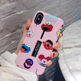 3 in 1 iPhone Kickstand - Finger Rest - Cases Y8 / For i6 6S The Ambiguous Otter