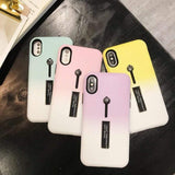 3 in 1 Kickstand + Finger Loop iPhone Case The Ambiguous Otter