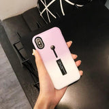 3 in 1 Kickstand + Finger Loop iPhone Case The Ambiguous Otter