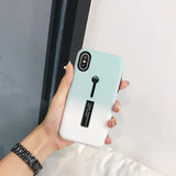 3 in 1 Kickstand + Finger Loop iPhone Case The Ambiguous Otter