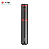 3 in 1 Premium Bluetooth Selfie Stick & Tripod Red Stripe The Ambiguous Otter