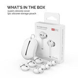 3 Pairs In-Ear AirPods Earbud Slip On + Pouch The Ambiguous Otter