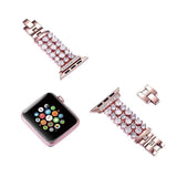 36 High Shine Rhinestone Apple Watch Band The Ambiguous Otter