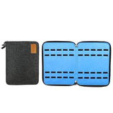 40 Slot Apple Watch Band Organizer Dark Grey | Blue The Ambiguous Otter