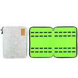 40 Slot Apple Watch Band Organizer Light Gray | Green The Ambiguous Otter