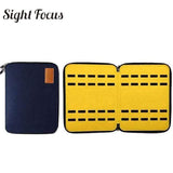 40 Slot Apple Watch Band Organizer Navy | Yellow The Ambiguous Otter