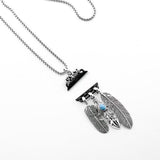 Apple Watch Caribbean Charm Necklace Feathers Black / 44mm The Ambiguous Otter