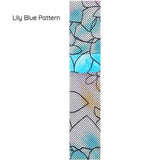 Apple Watch Milanese Loop Magnetic Band lily blue pattern / 42mm | 44mm The Ambiguous Otter