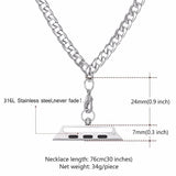 Apple Watch Necklace Slide-On Chain The Ambiguous Otter