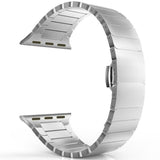 Apple Watch Stainless Steel Link Bracelet Band silver / 42mm or 44mm The Ambiguous Otter