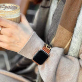 Asteria Apple Watch Fabric Leather Band The Ambiguous Otter