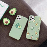 Ava Avocado Collapsible Grip iPhone Case The Ambiguous Otter