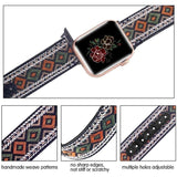 Aztec Handmade Woven Apple Watch Band The Ambiguous Otter