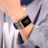 Aztec Handmade Woven Apple Watch Band The Ambiguous Otter