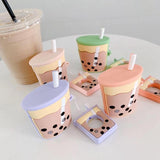 Boba Bubble Tea AirPods Case The Ambiguous Otter