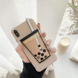 Boba Bubble Tea iPhone Case The Ambiguous Otter