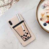 Boba Bubble Tea iPhone Case The Ambiguous Otter