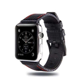 Bond Apple Watch Carbon Fiber Leather Band The Ambiguous Otter