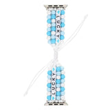 Braided Lucky Beads Apple Watch Band The Ambiguous Otter