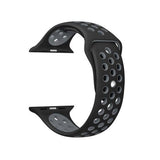 Breezy Apple Watch Sport Band black gray 8 / 38mm  S The Ambiguous Otter