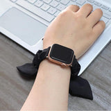 Bunny Ear Apple Watch Scrunchie Band The Ambiguous Otter