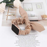 Bunny Ear Apple Watch Scrunchie Band The Ambiguous Otter