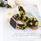 Bunny Ear Apple Watch Scrunchie Band The Ambiguous Otter