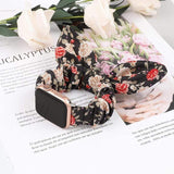 Bunny Ear Apple Watch Scrunchie Band The Ambiguous Otter