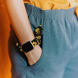 Bunny Ear Apple Watch Scrunchie Band The Ambiguous Otter