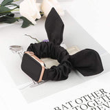 Bunny Ear Apple Watch Scrunchie Band The Ambiguous Otter