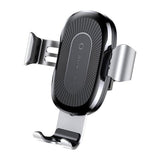 Car Mount Qi Wireless Charger Silver The Ambiguous Otter