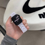 Classic White Apple Watch Resin Band 38mm | 40mm The Ambiguous Otter