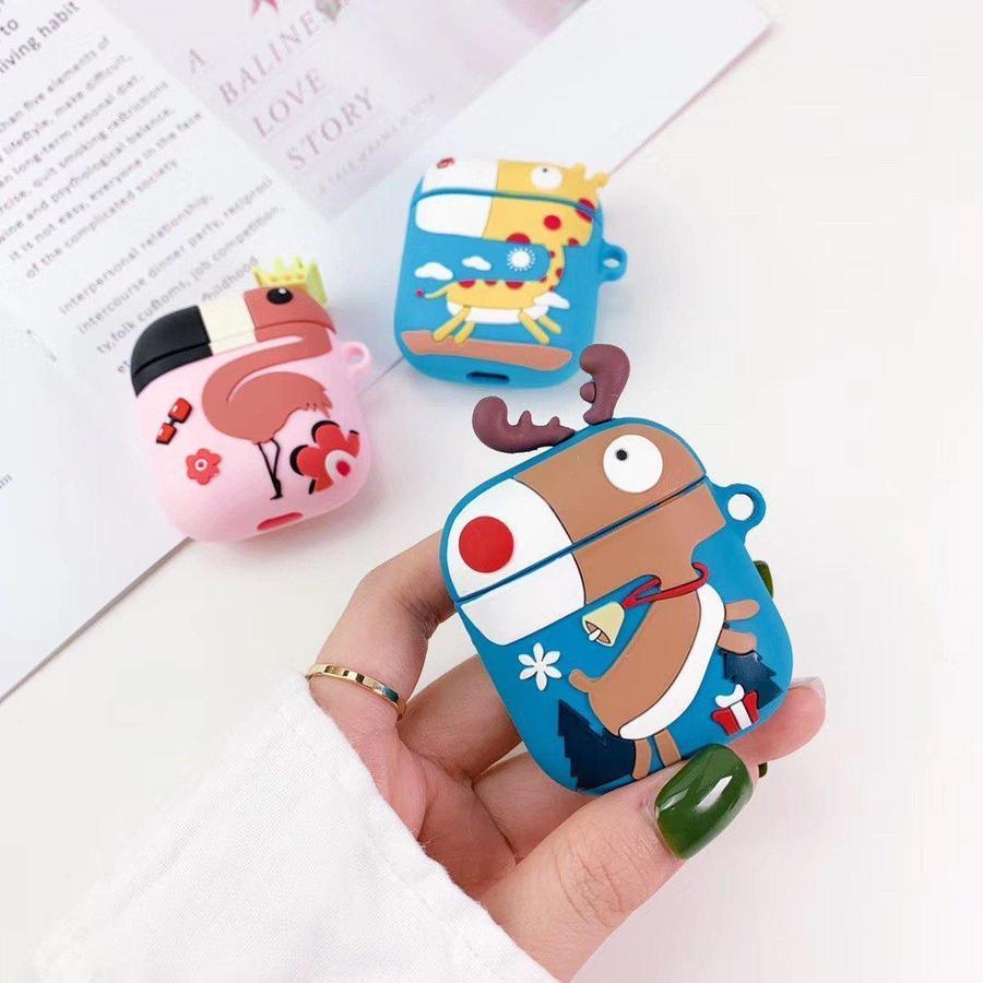 Colorful Cartoon AirPods Case The Ambiguous Otter