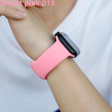 Colourful Apple Watch Sport Band Bright pink 018 / 38mm or 40mm SM The Ambiguous Otter