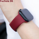 Colourful Apple Watch Sport Band Fuchsia 06 / 38mm or 40mm SM The Ambiguous Otter