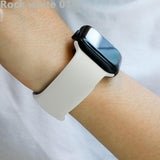 Colourful Apple Watch Sport Band Rock white 014 / 38mm or 40mm SM The Ambiguous Otter