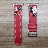Country Garden Apple Watch Leather Band The Ambiguous Otter