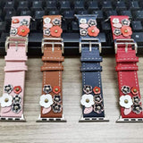 Country Garden Apple Watch Leather Band The Ambiguous Otter