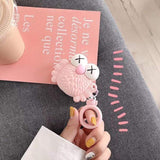 Crabby Crab AirPods Case pink The Ambiguous Otter