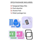 Curved HD Apple Watch Tempered Glass Protector 2pcs in one box / Series 4,5,6,SE | 44MM The Ambiguous Otter